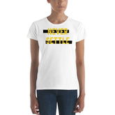 Never Settle Statement Women's Short Sleeve T-shirt, Clothing T-shirts, $ 32.44, A Moment Of Now™